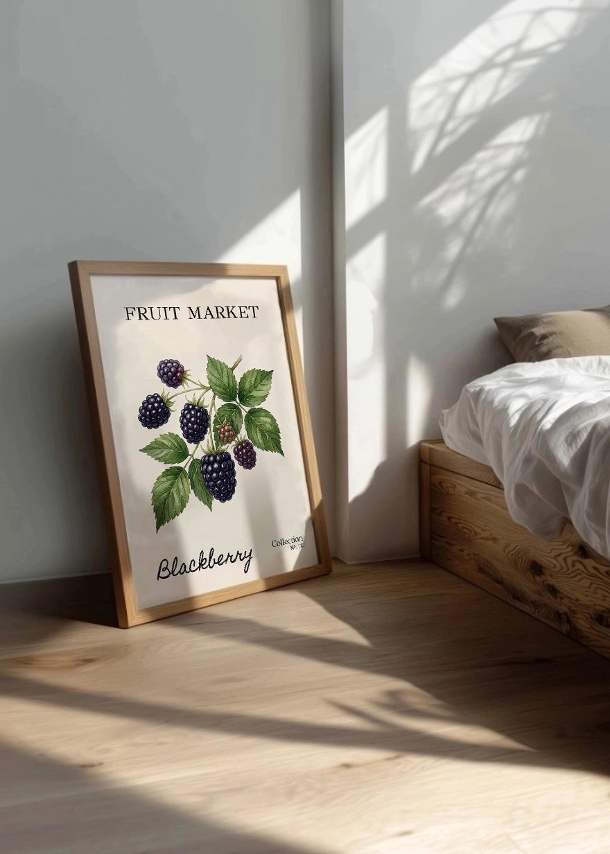 Cuadro Fruit Market N.10 - Moras