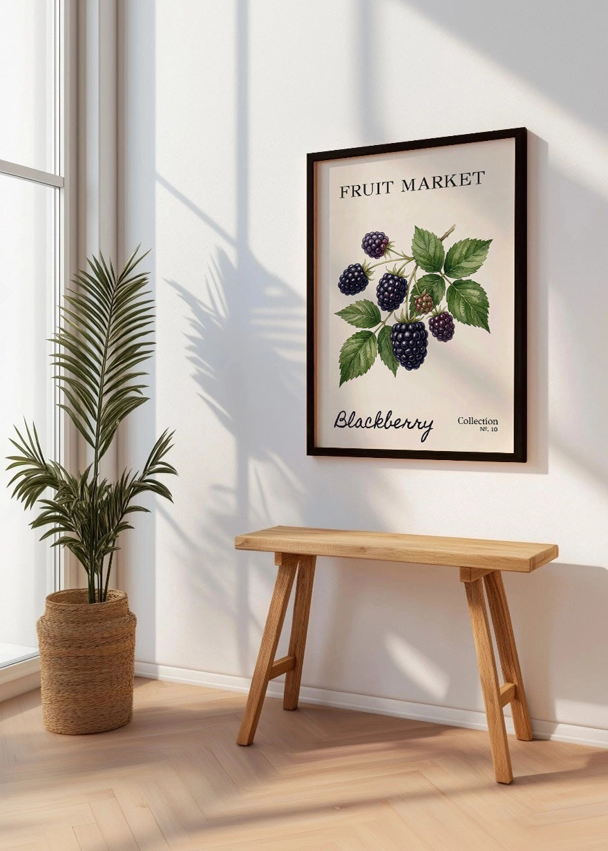 Cuadro Fruit Market N.10 - Moras