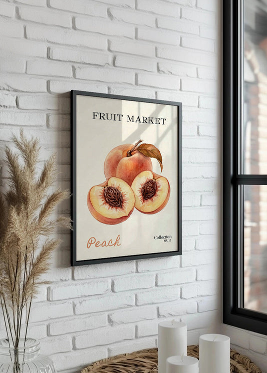 Cuadro Fruit Market N.11 - Melocotón