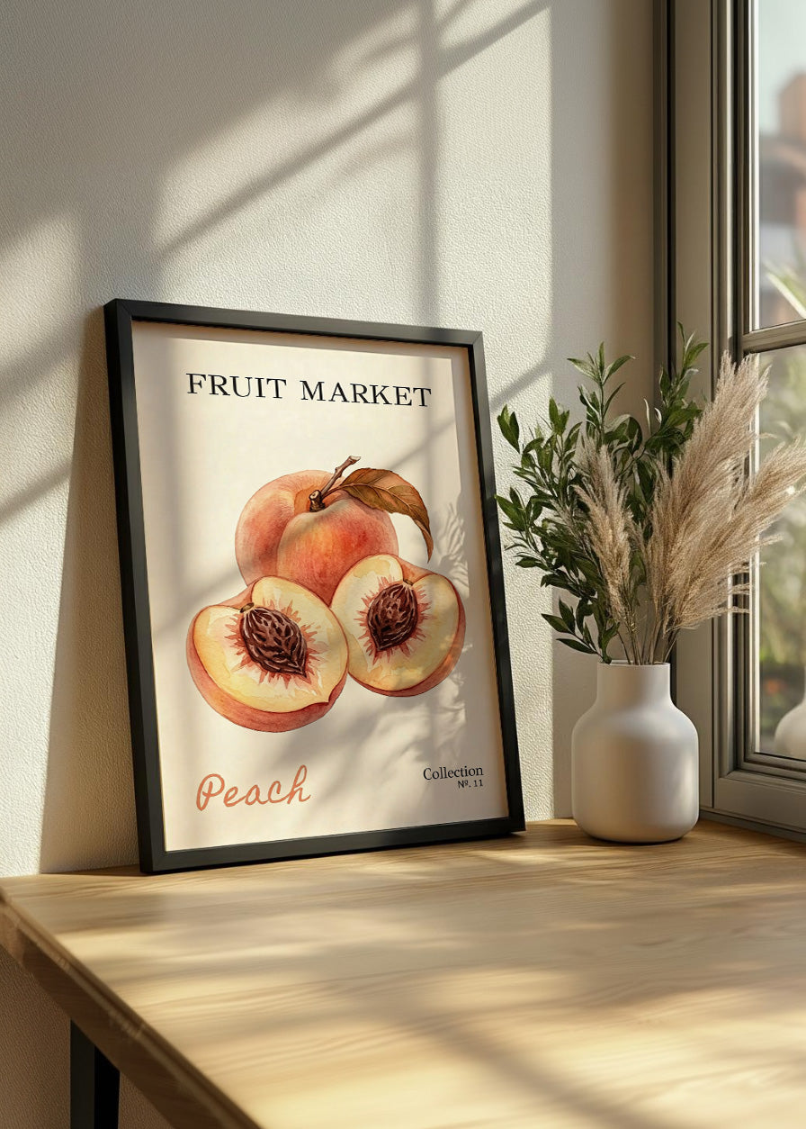 Cuadro Fruit Market N.11 - Melocotón