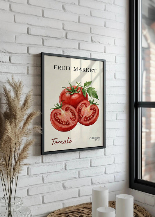 Cuadro Fruit Market N.12 - Tomate