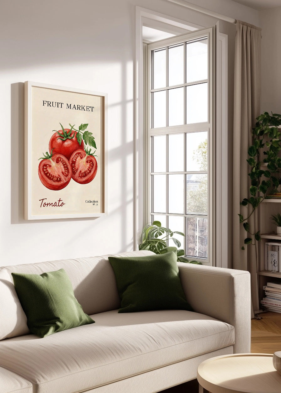 Cuadro Fruit Market N.12 - Tomate
