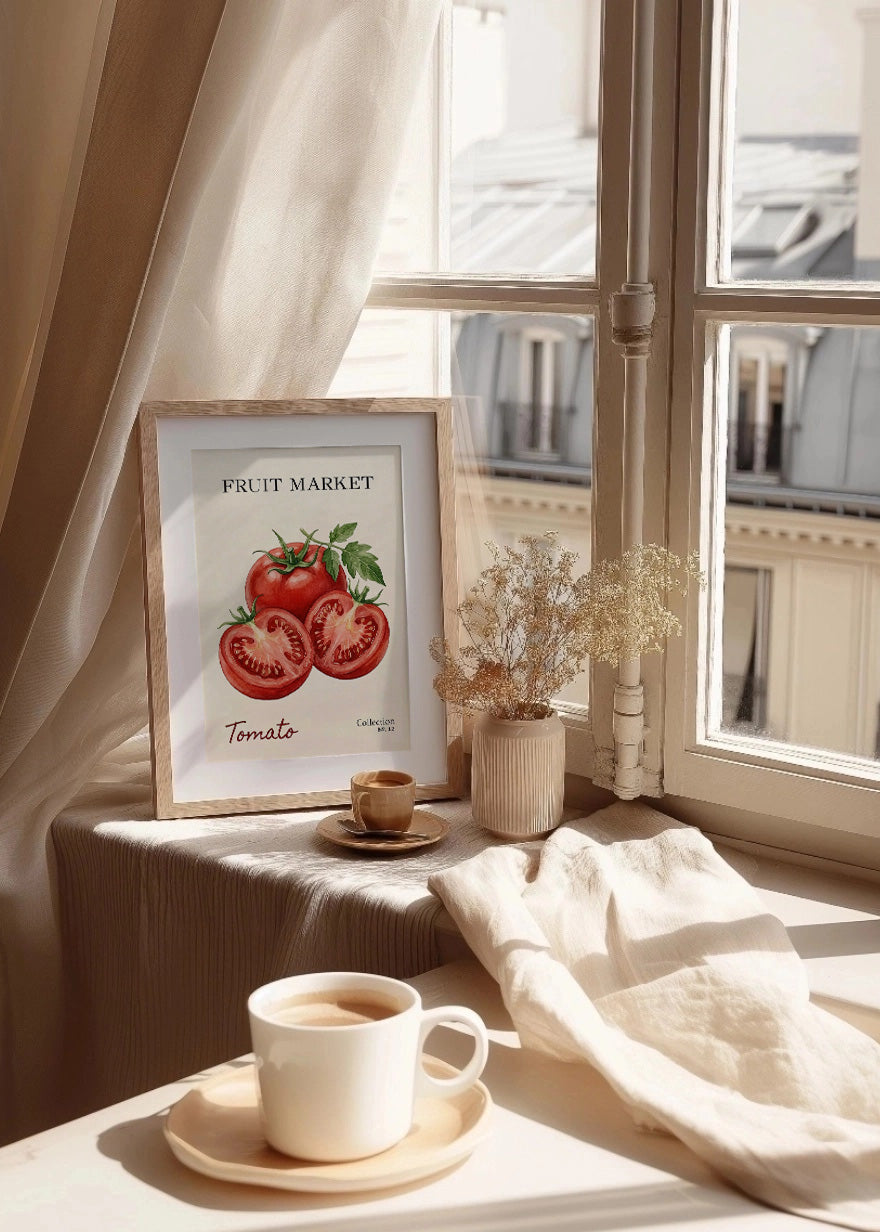 Cuadro Fruit Market N.12 - Tomate
