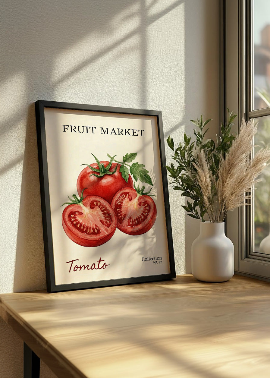 Cuadro Fruit Market N.12 - Tomate