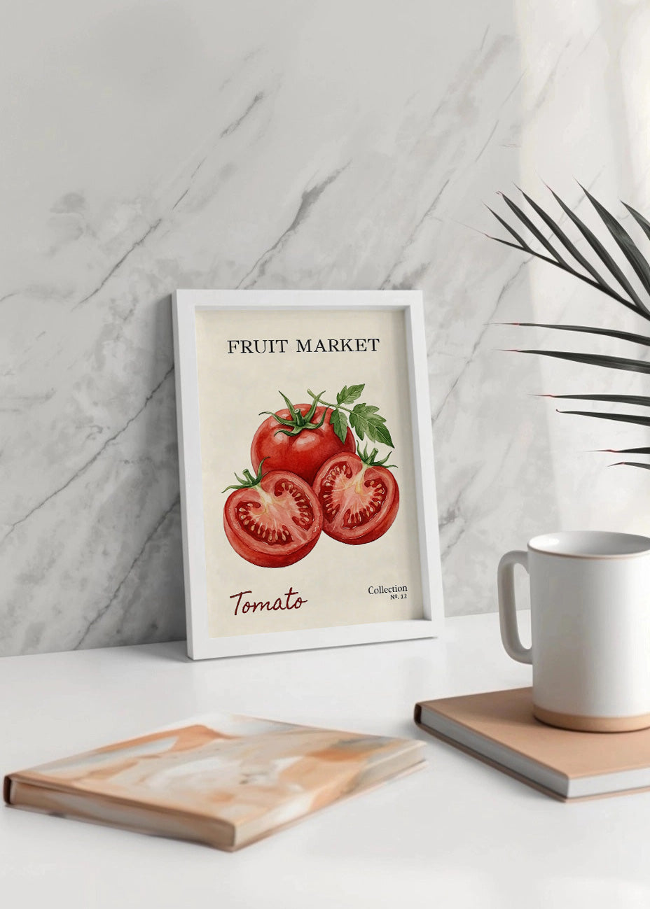 Cuadro Fruit Market N.12 - Tomate