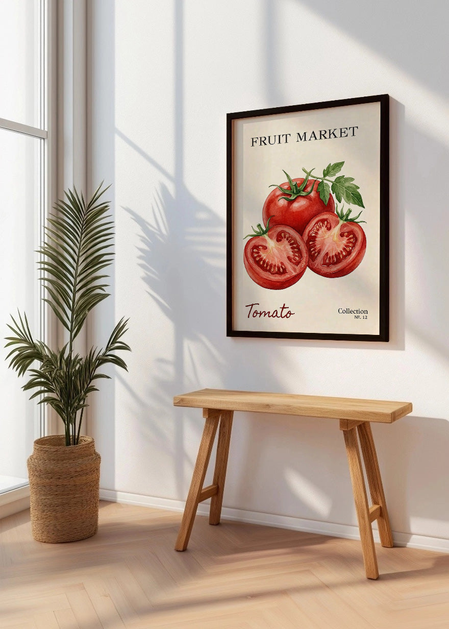Cuadro Fruit Market N.12 - Tomate