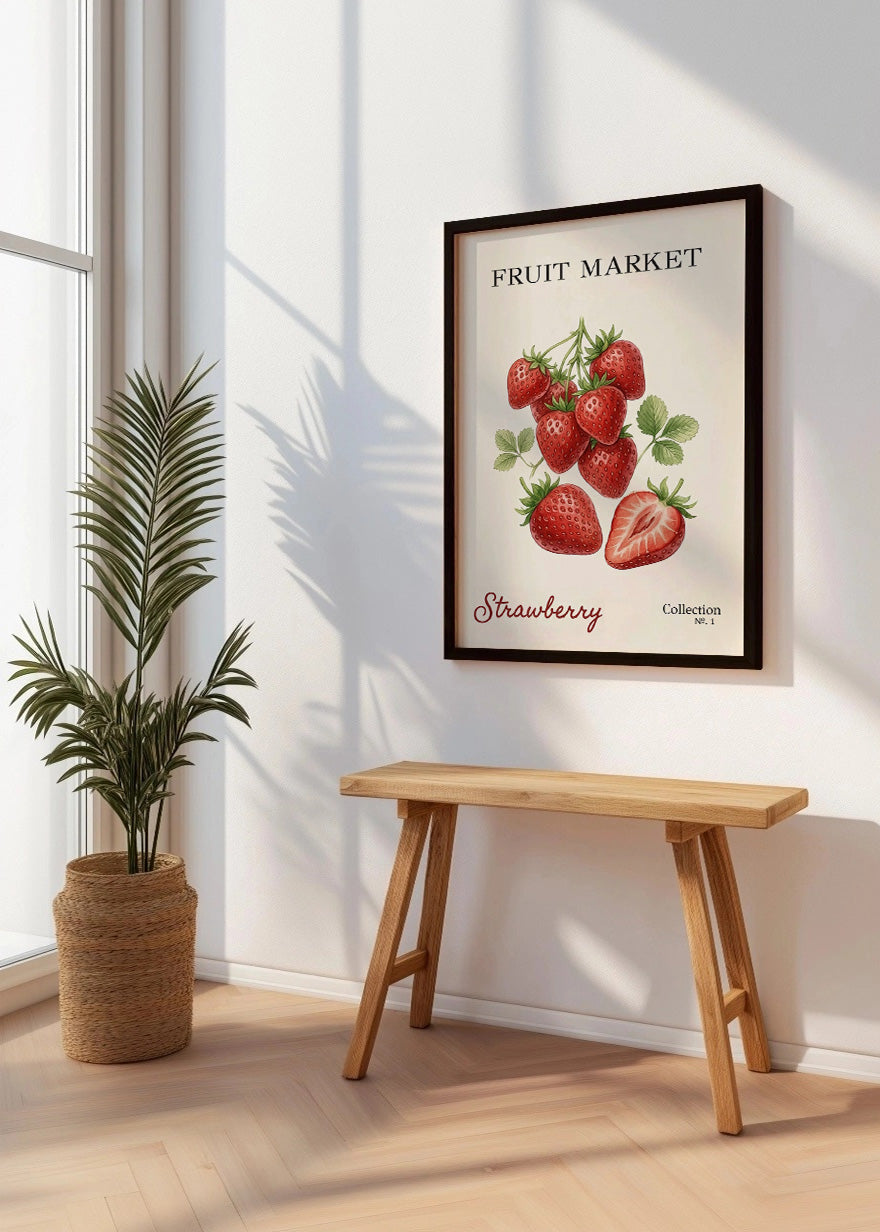 Cuadro Fruit Market N.1 - Fresas