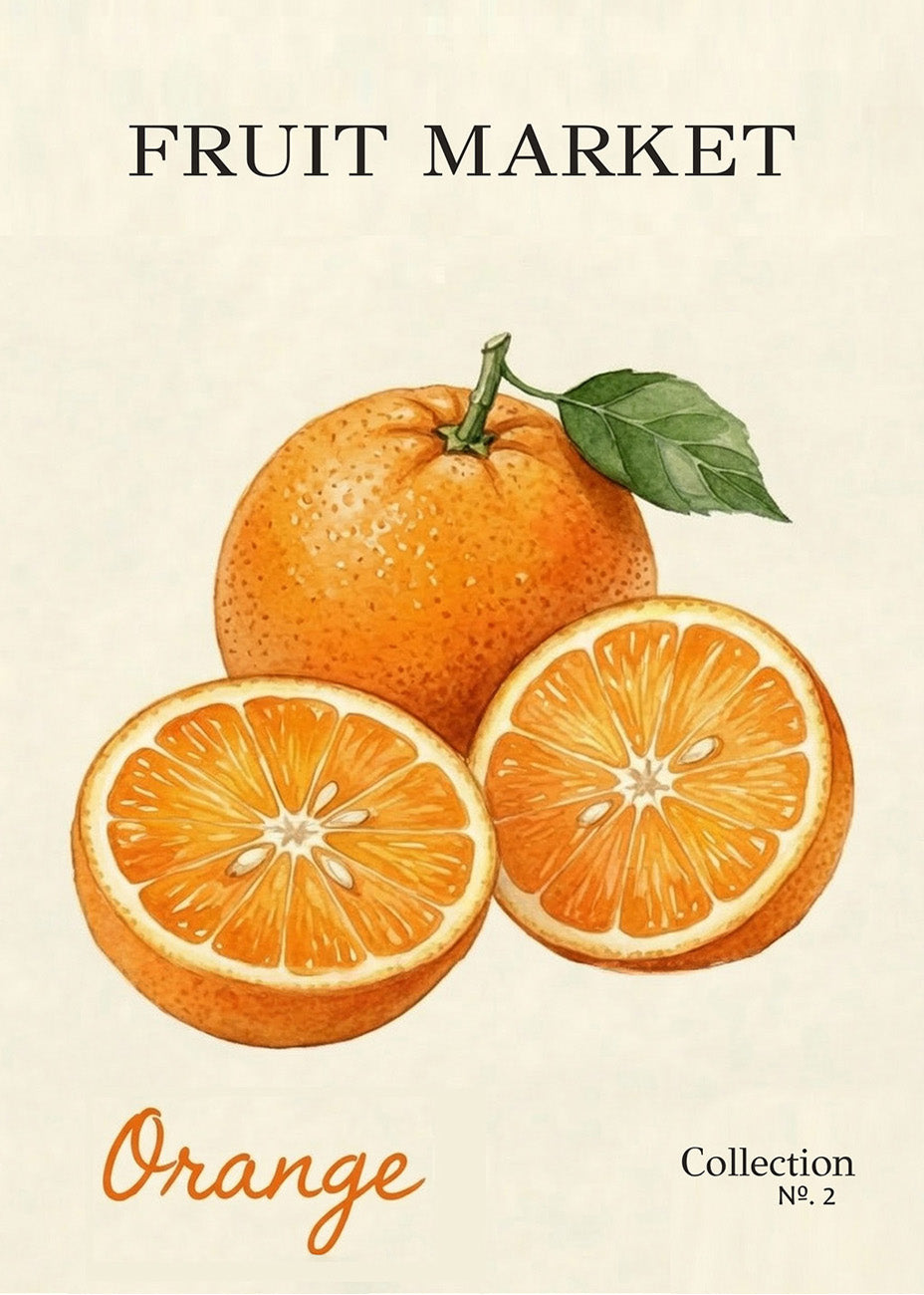 Cuadro Fruit Market N.2 - Naranjas