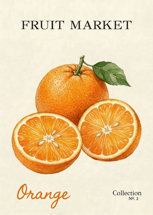 Cuadro Fruit Market N.2 - Naranjas