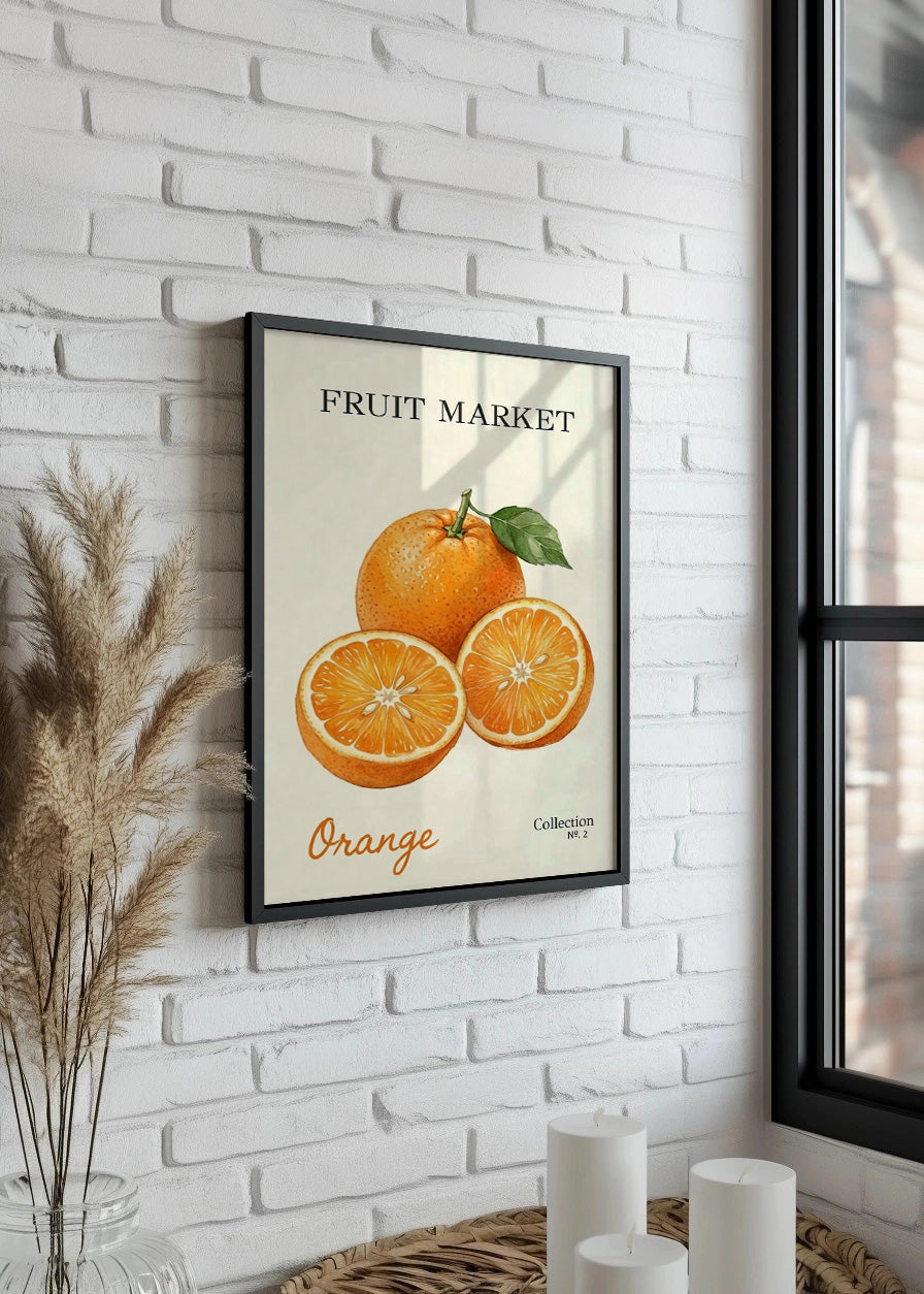 Cuadro Fruit Market N.2 - Naranjas