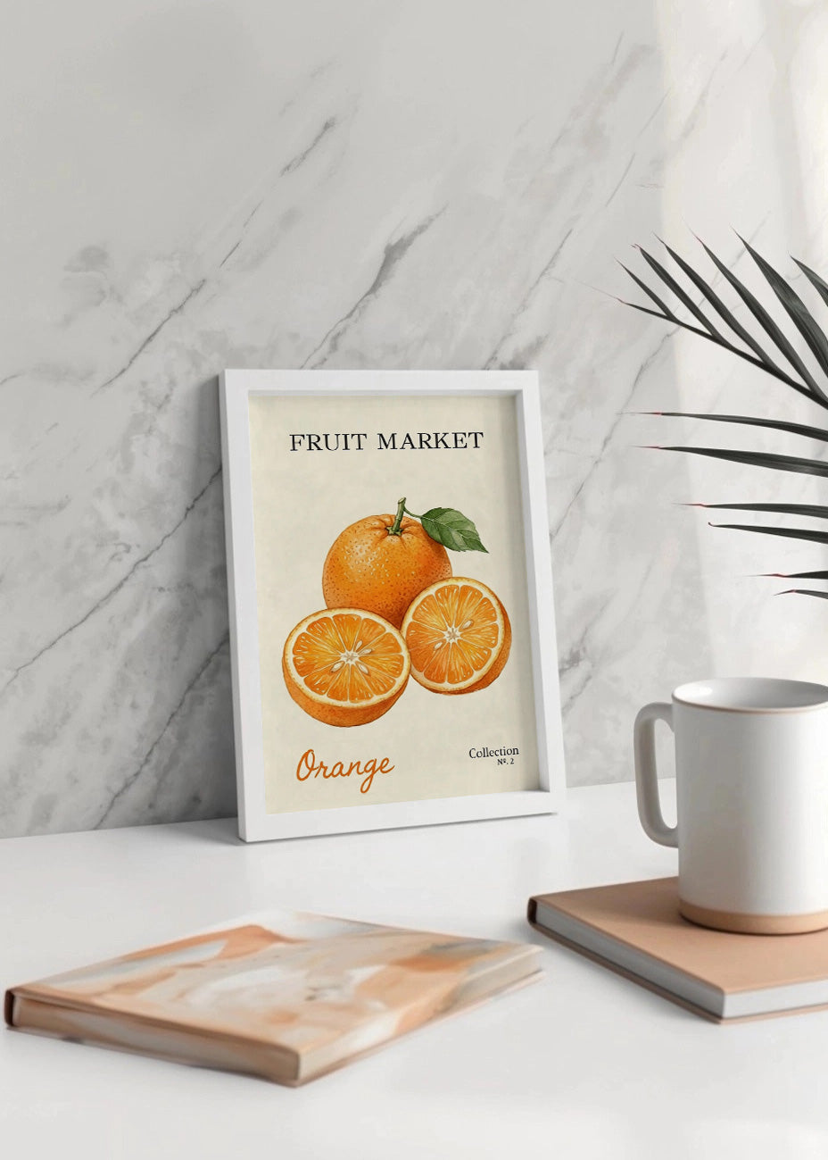 Cuadro Fruit Market N.2 - Naranjas