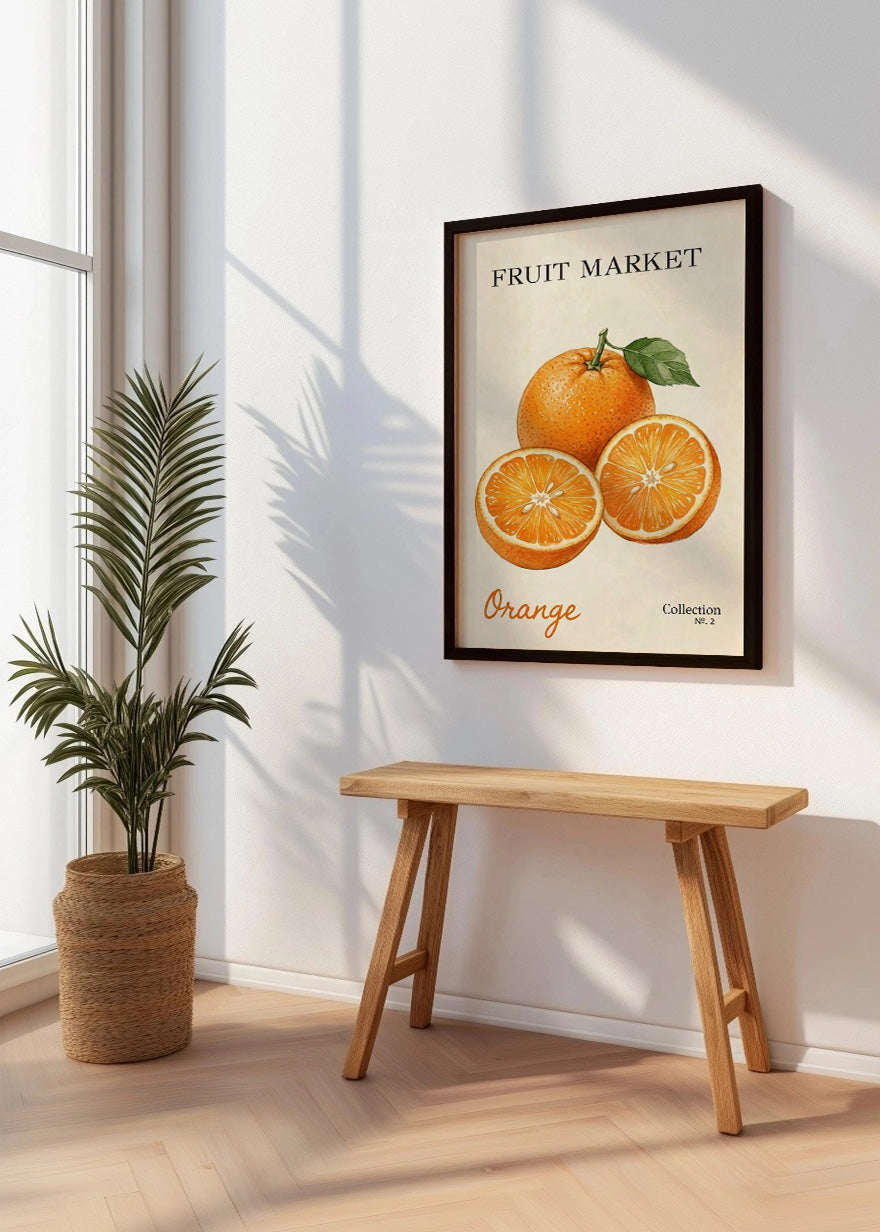 Cuadro Fruit Market N.2 - Naranjas