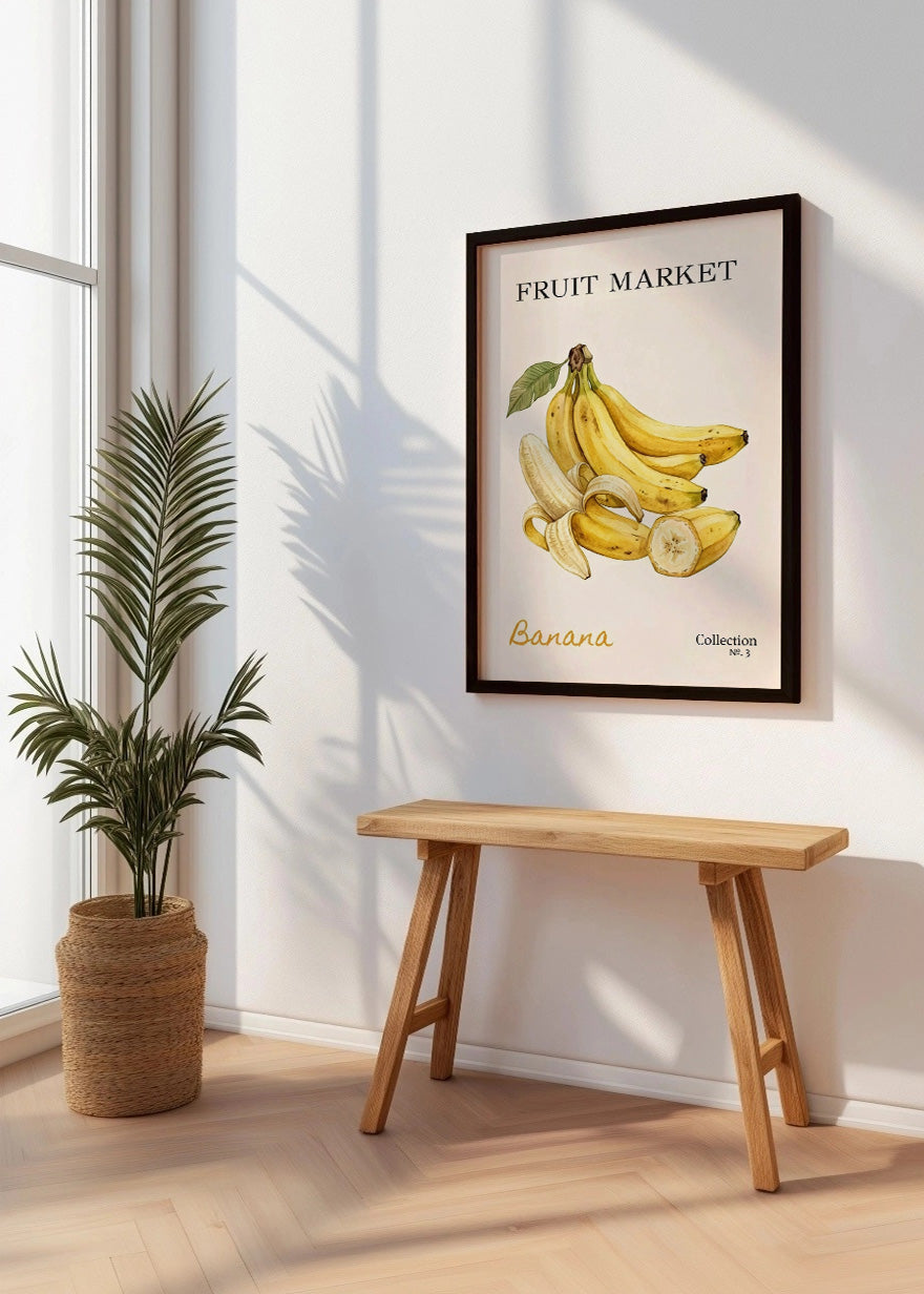 Cuadro Fruit Market N.3 - Plátanos