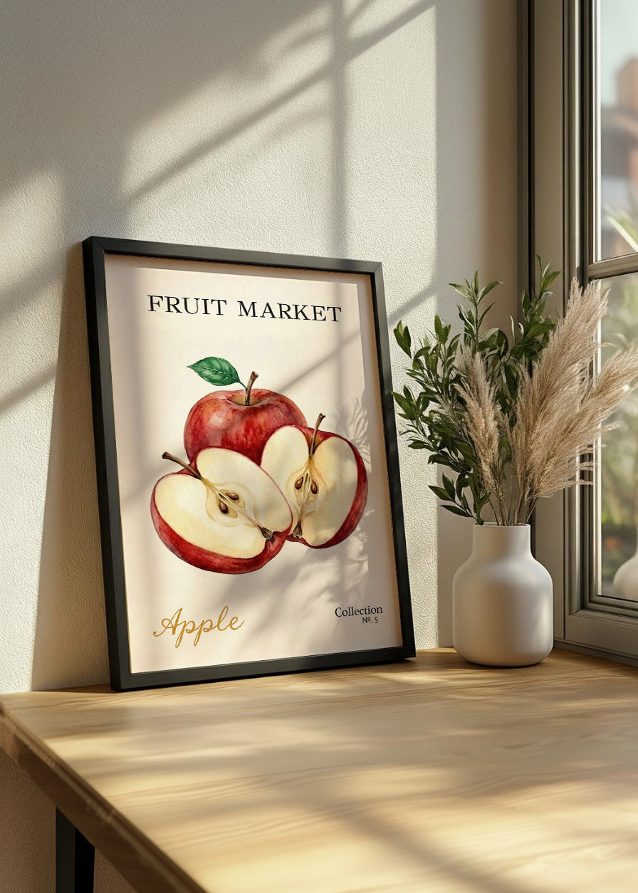 Cuadro Fruit Market N.5 - Manzanas