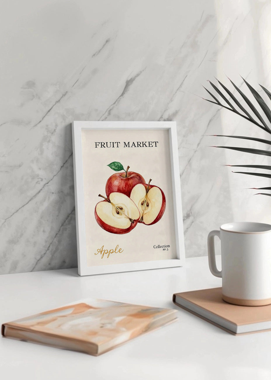 Cuadro Fruit Market N.5 - Manzanas