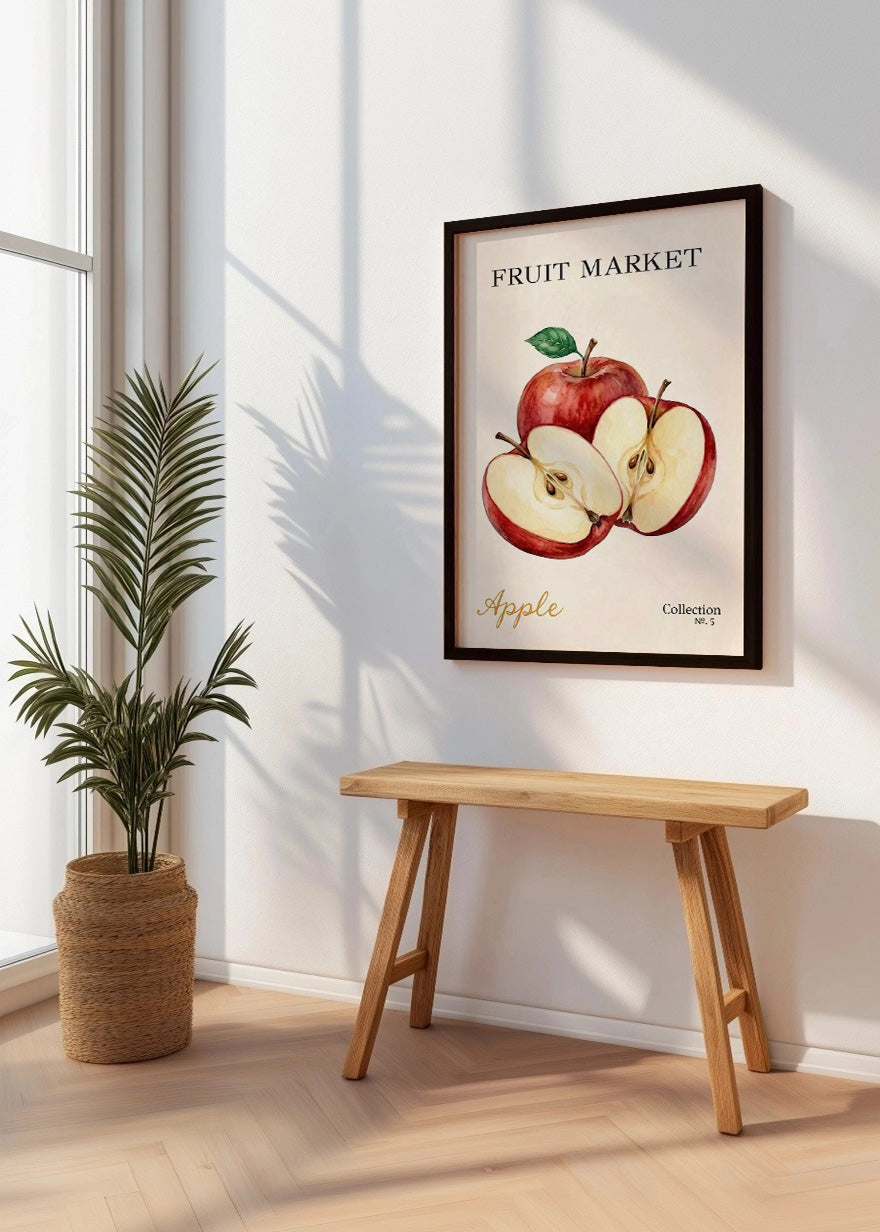 Cuadro Fruit Market N.5 - Manzanas
