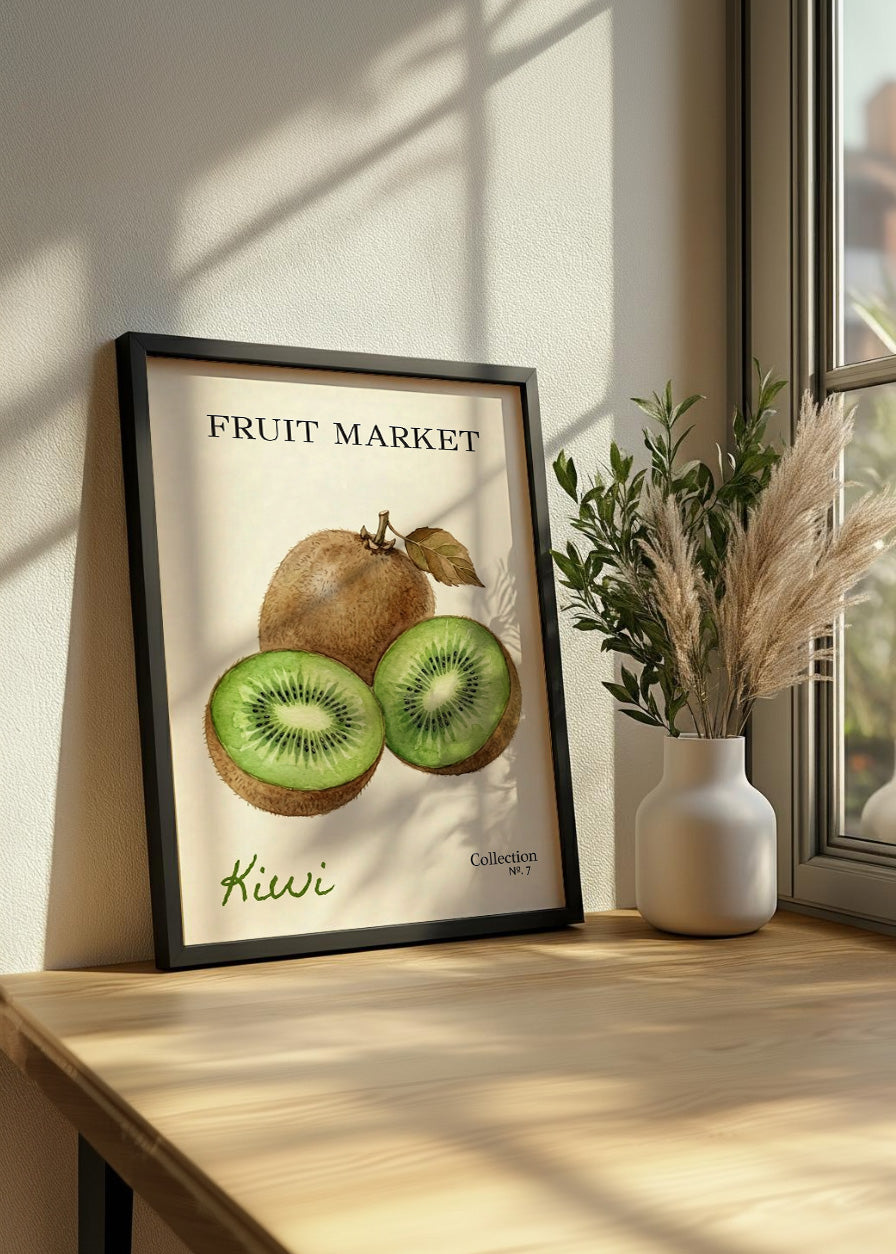 Cuadro Fruit Market N.6 - Kiwis