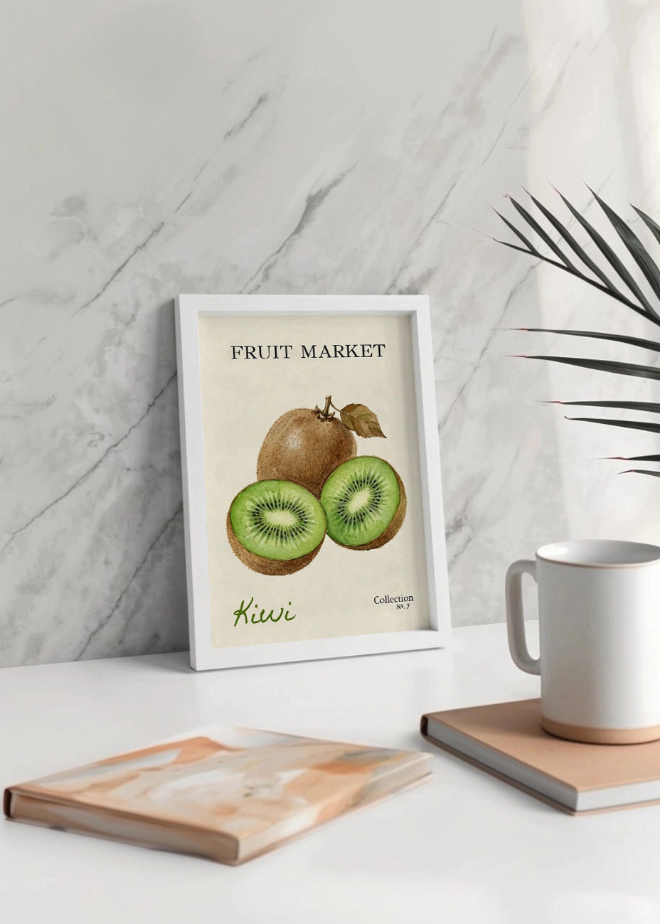 Cuadro Fruit Market N.6 - Kiwis