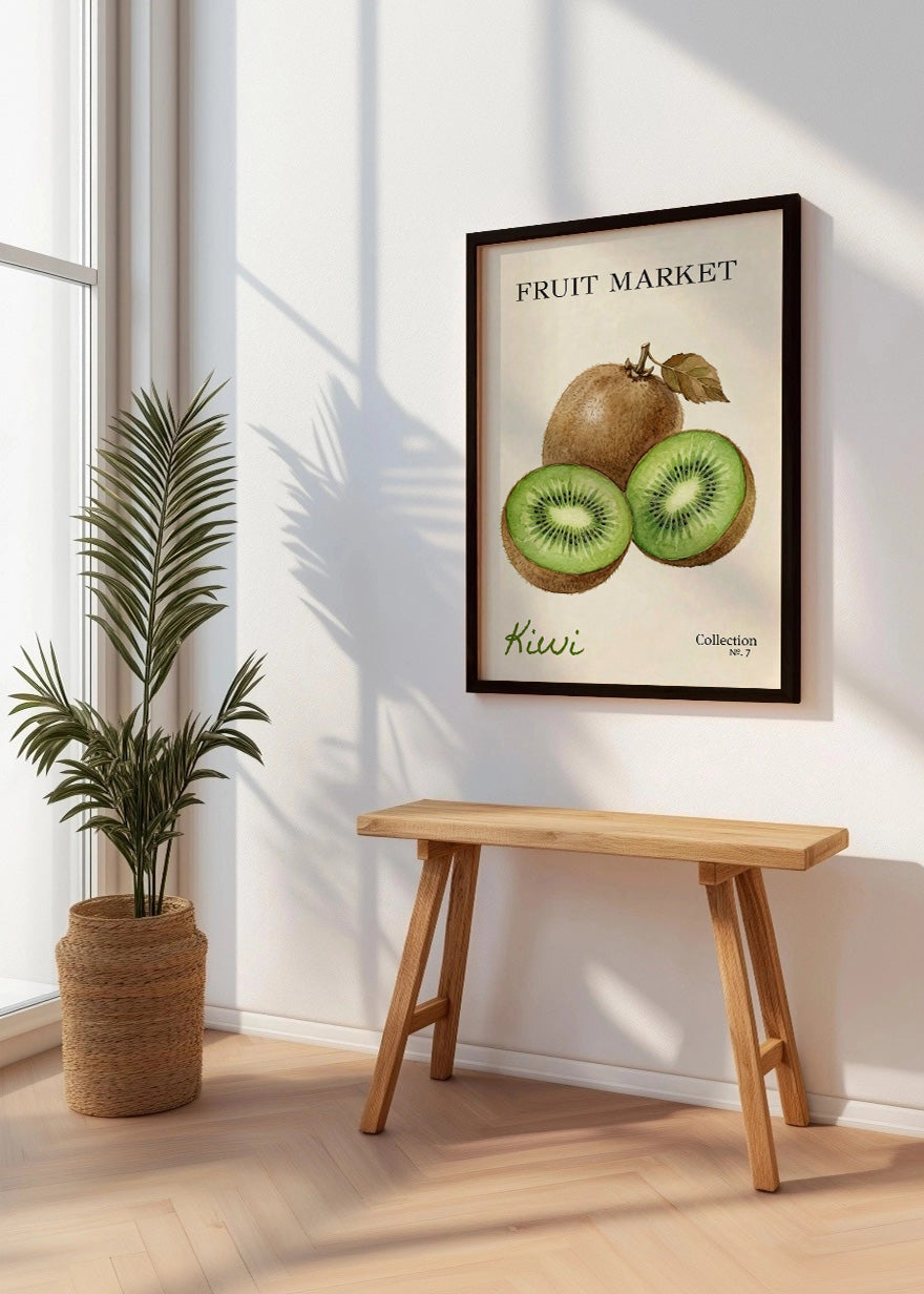 Cuadro Fruit Market N.6 - Kiwis