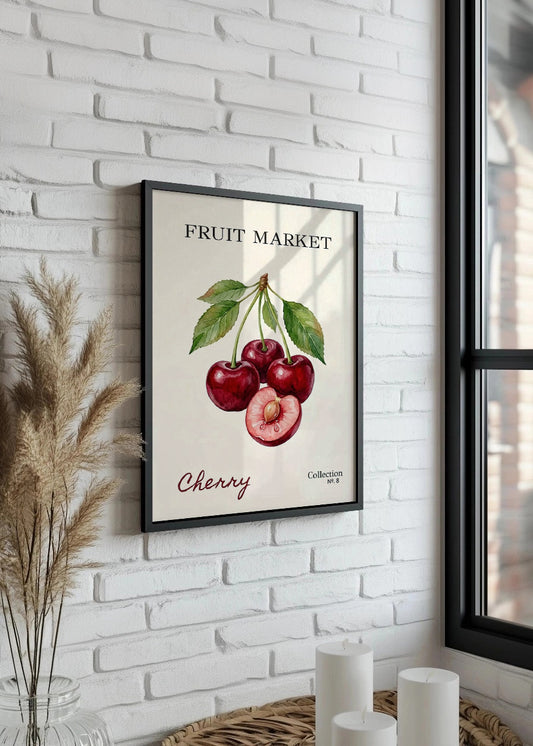 Cuadro Fruit Market N.8 - Cerezas