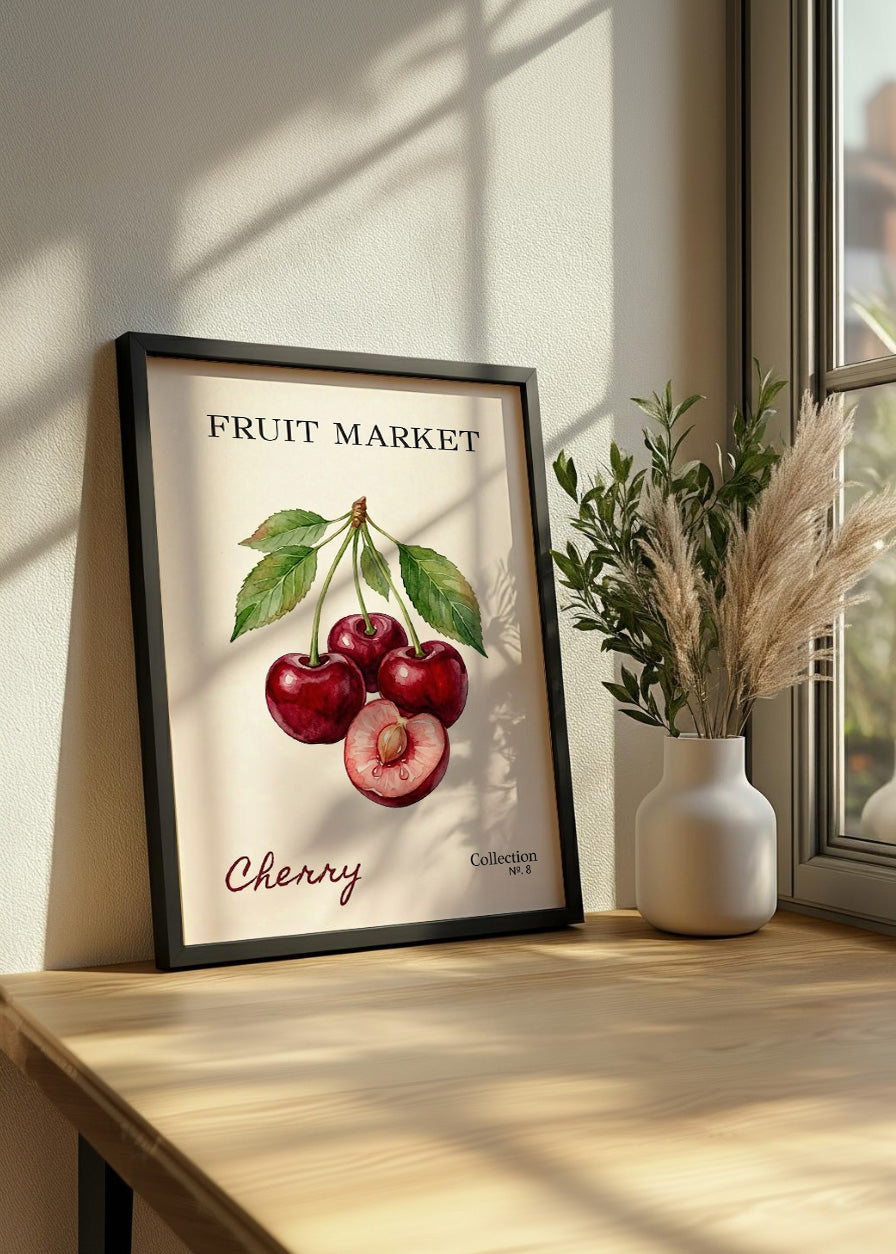 Cuadro Fruit Market N.8 - Cerezas