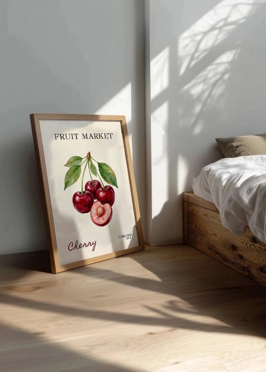 Cuadro Fruit Market N.8 - Cerezas
