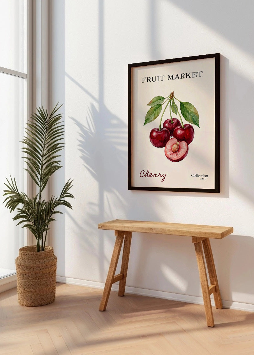 Cuadro Fruit Market N.8 - Cerezas