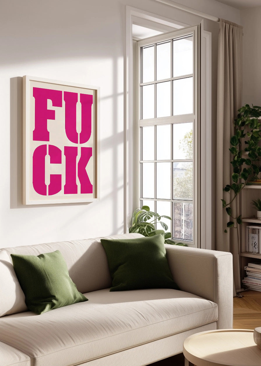 Cuadro Fuck fuck