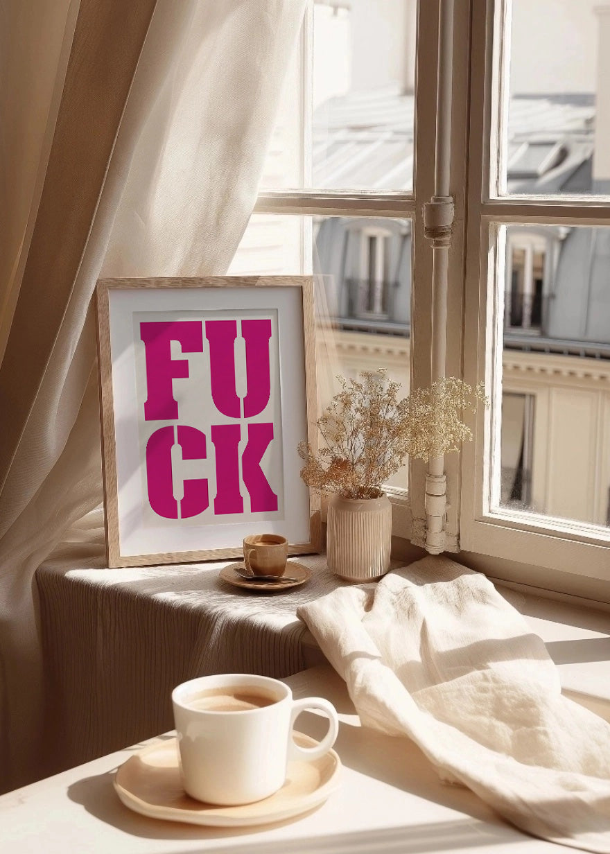 Cuadro Fuck fuck