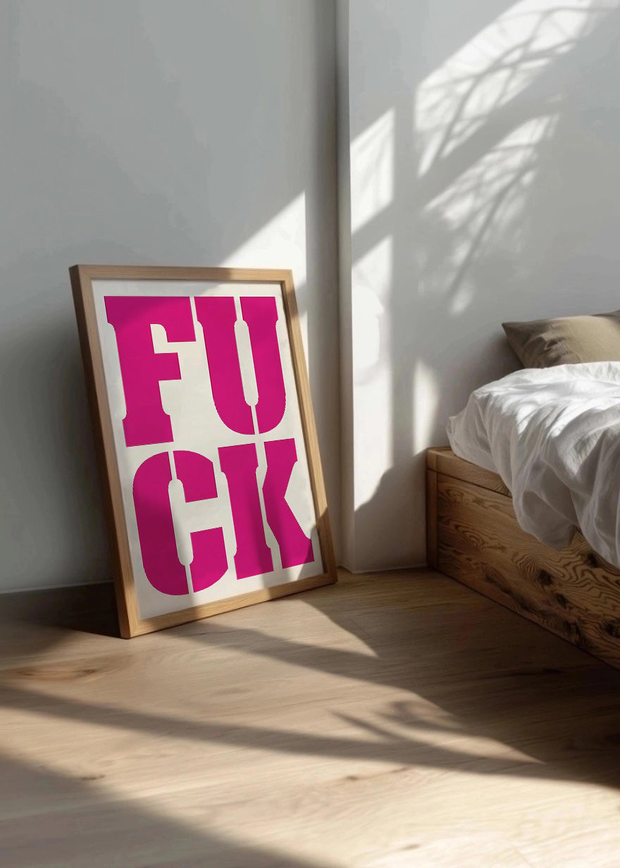 Cuadro Fuck fuck