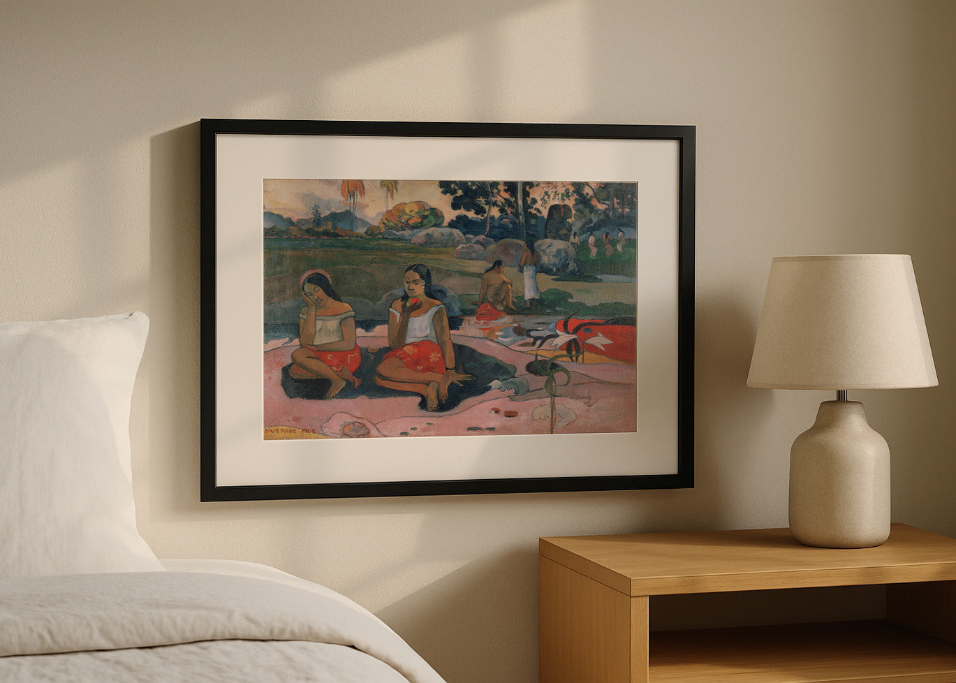 Cuadro ​Fuente milagrosa (Gauguin)