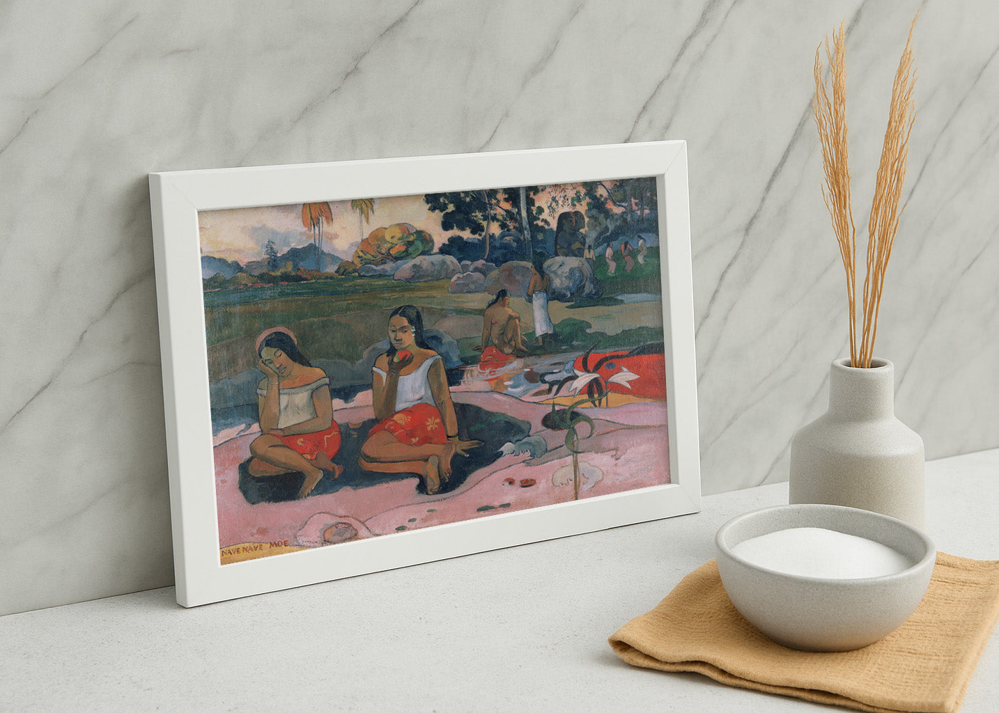 Cuadro ​Fuente milagrosa (Gauguin)