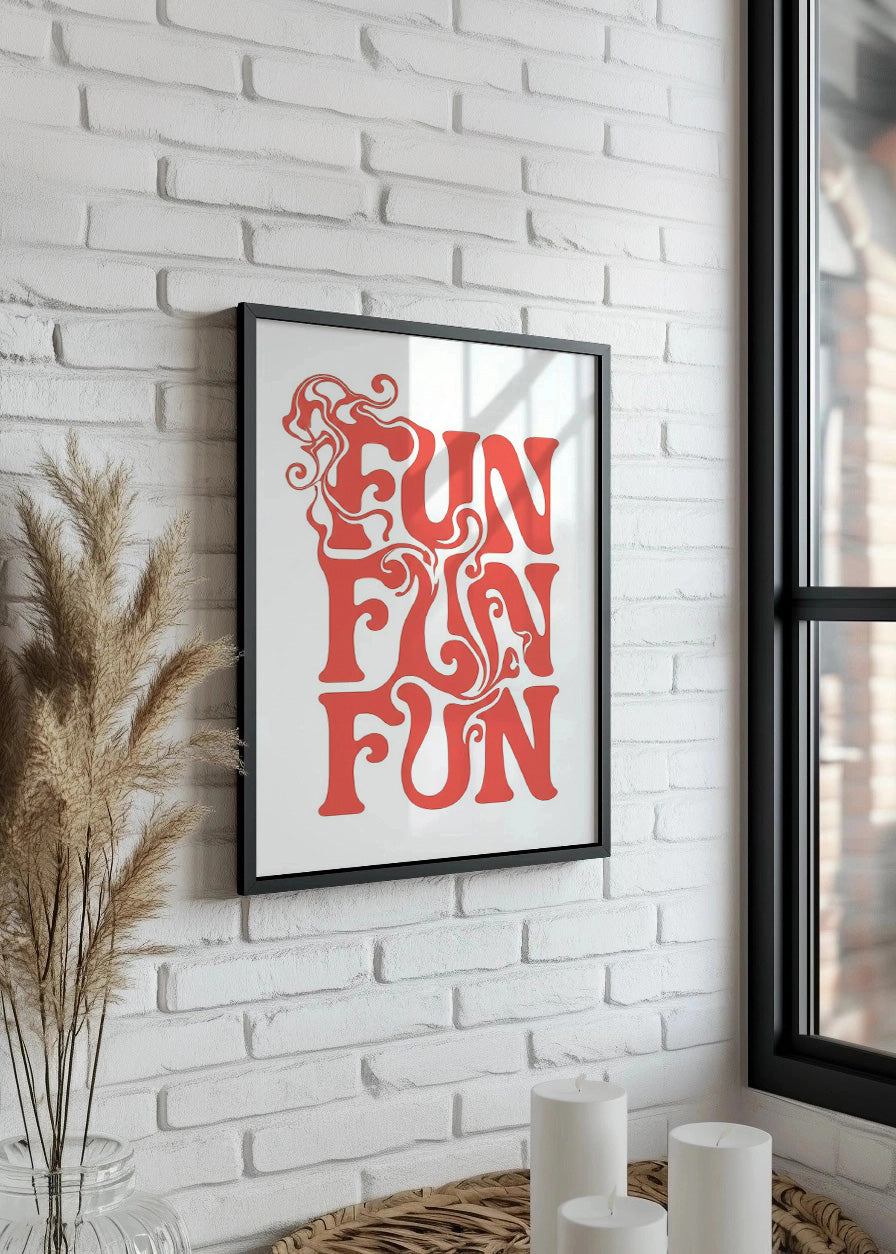 Cuadro Fun fun fun