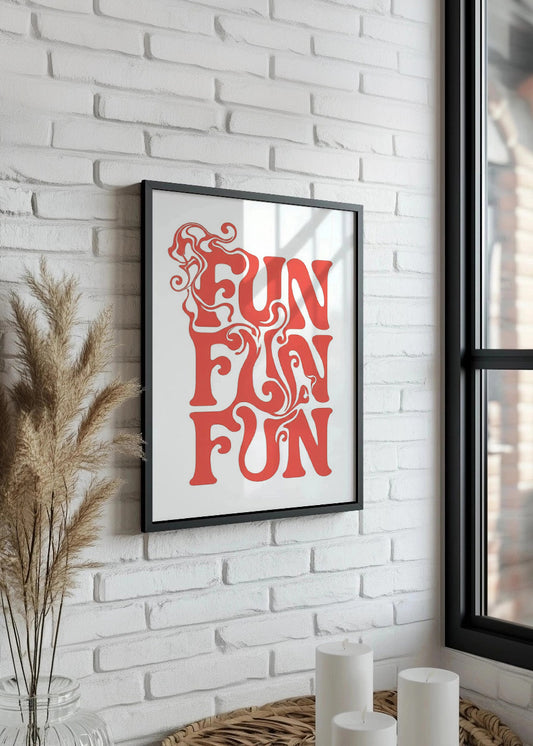 Cuadro Fun fun fun