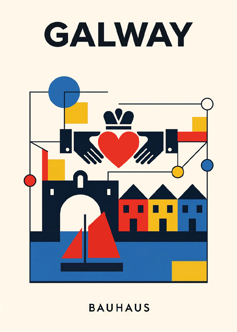 Galway Bauhaus Poster