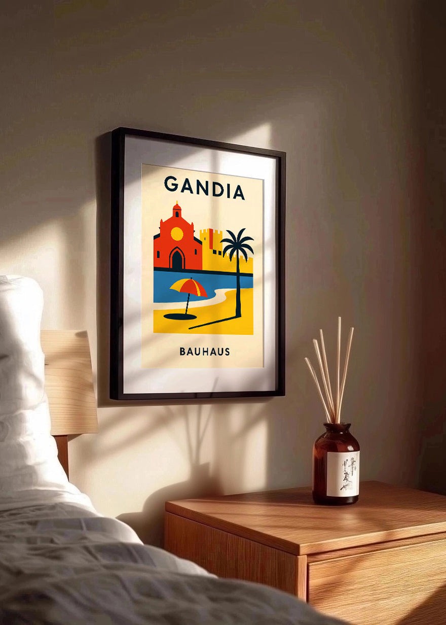 Cuadro Gandía Poster Bauhaus