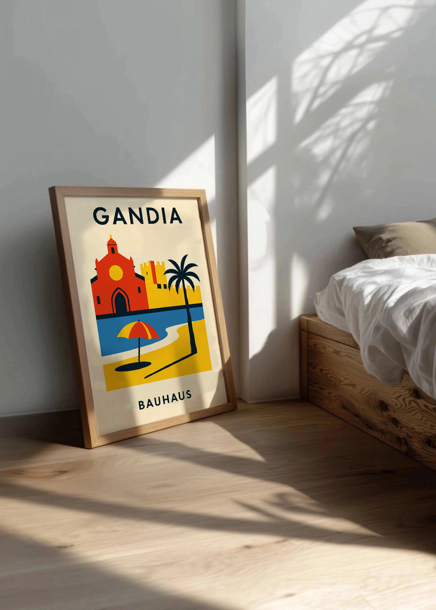 Cuadro Gandía Poster Bauhaus