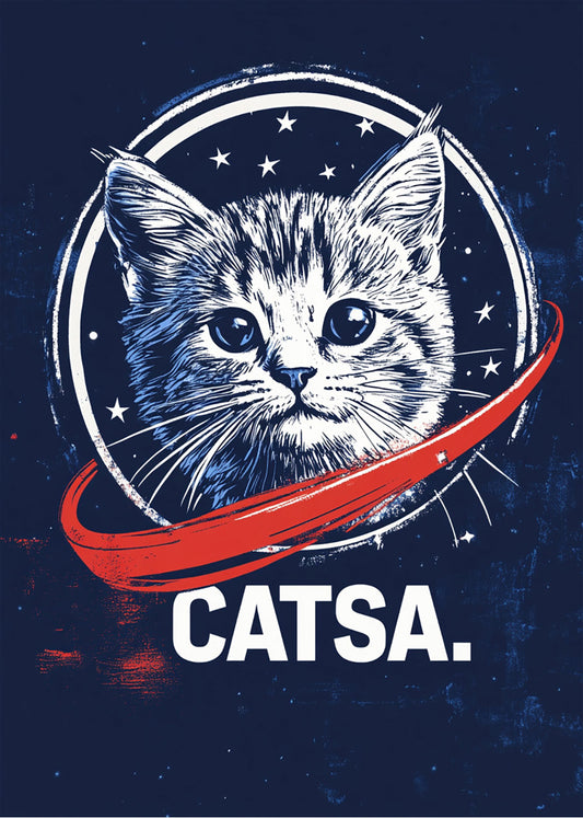 Cuadro ​Gatito de la NASA