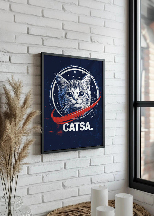 Cuadro ​Gatito de la NASA