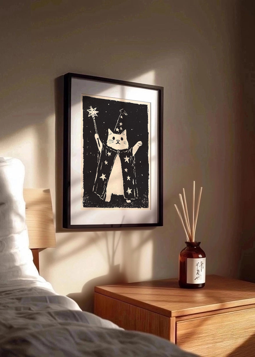 Cuadro ​Gato mago