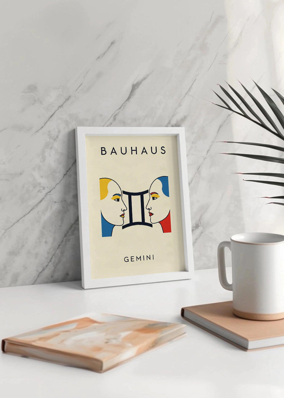 Cuadro Géminis Bauhaus
