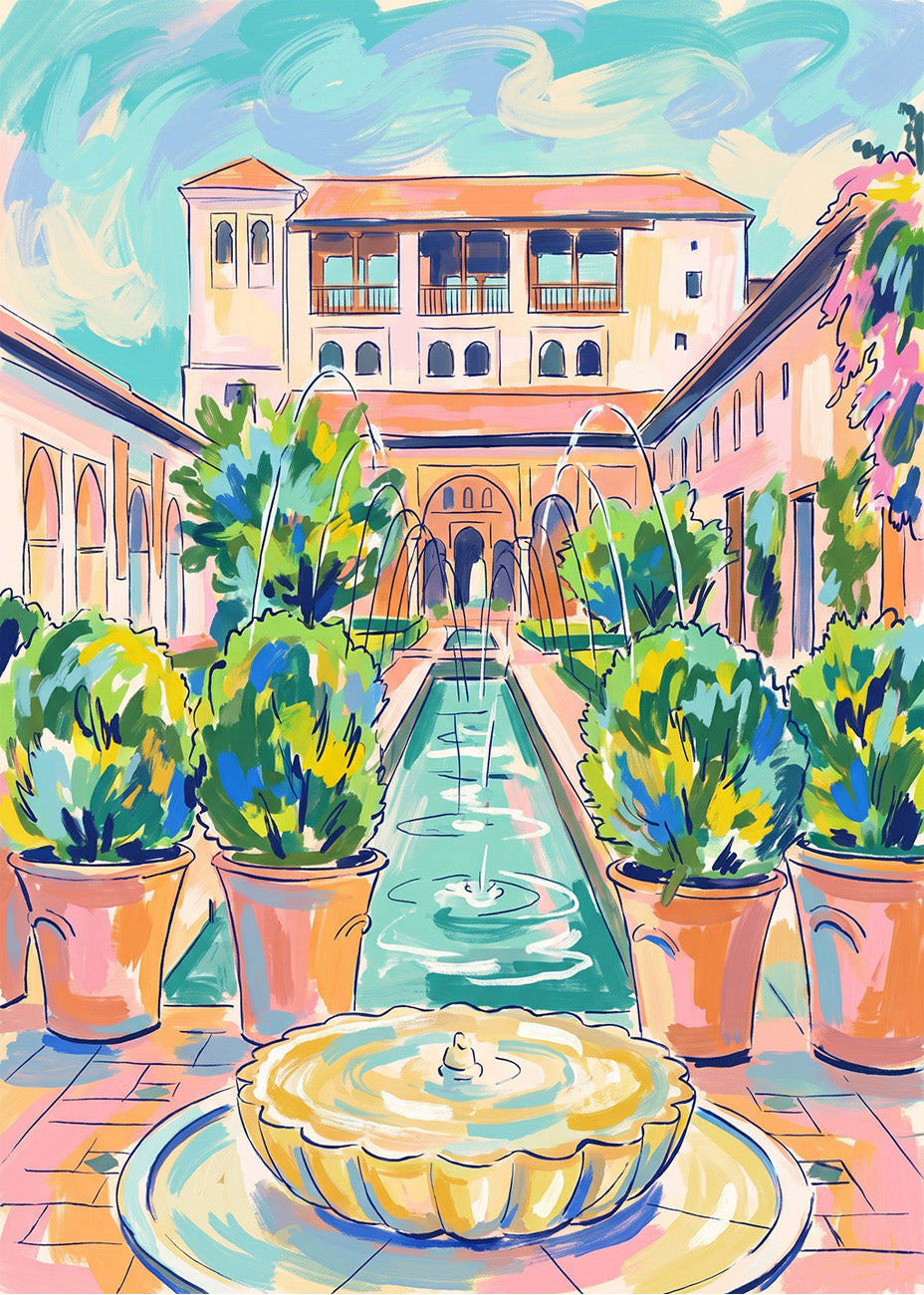 Cuadro Generalife Alhambra - Soft