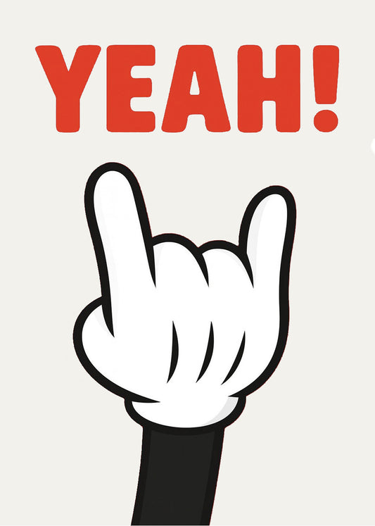Cuadro Gesto - Yeah