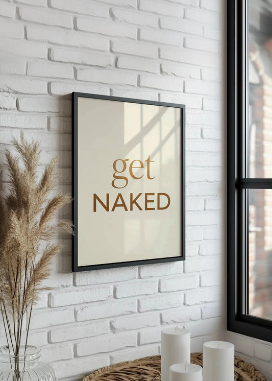 Cuadro Get naked