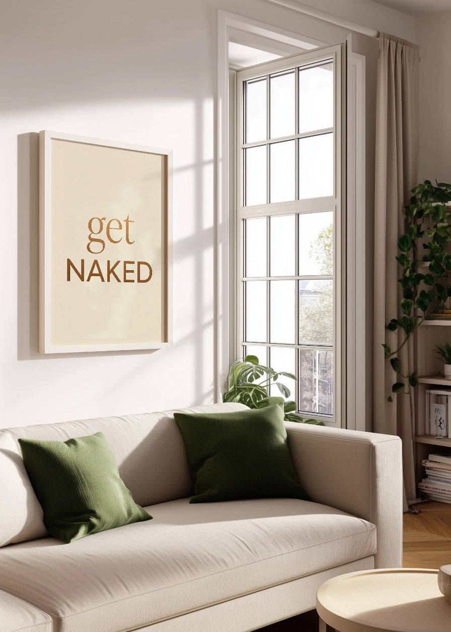 Cuadro Get naked