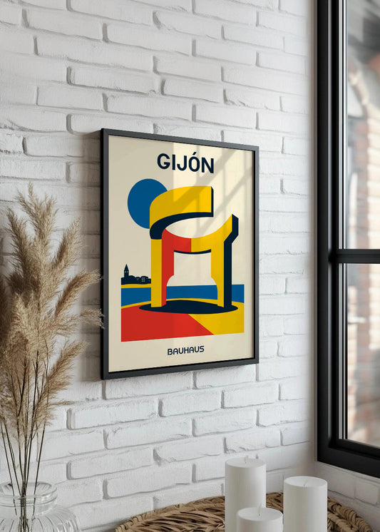 Poster Bauhaus de Gijón