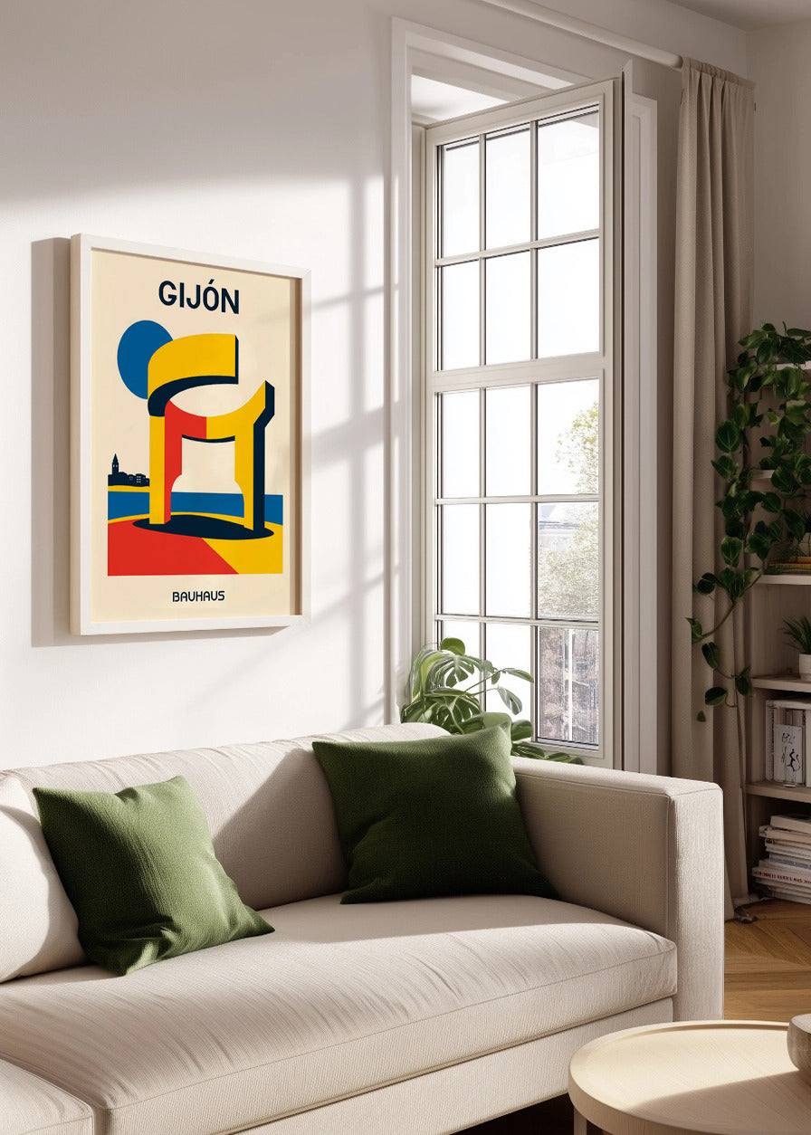 Gijón Poster Bauhaus