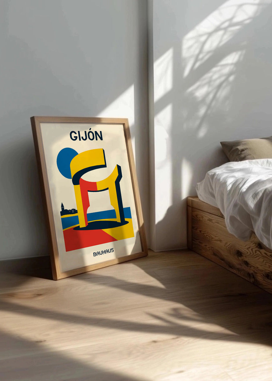 Gijón Poster Bauhaus