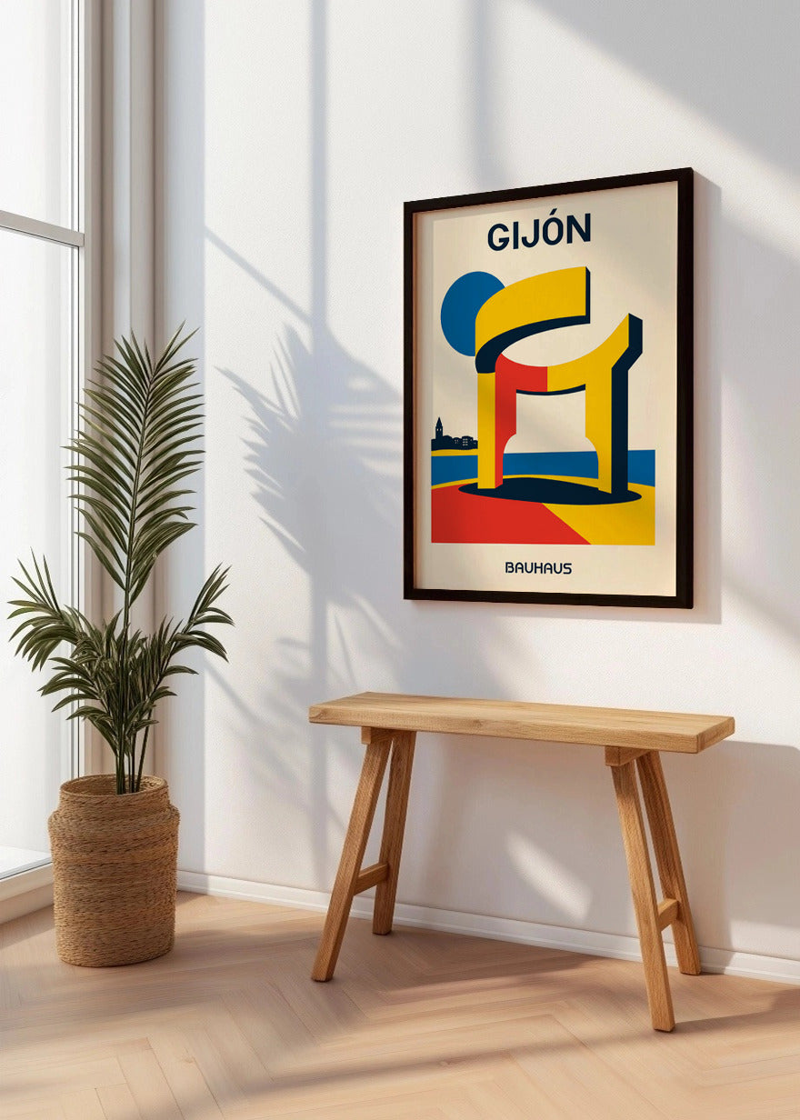 Gijón Poster Bauhaus