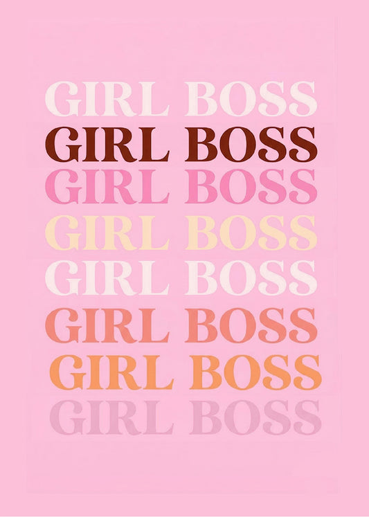 Cuadro Girl boss